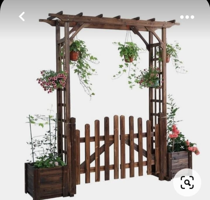 Wooden pergola design and installation by IntExt Concepts, South Delhi (6)