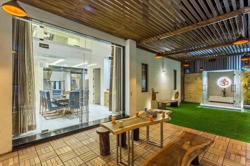 Terrace garden design and landscaping in South Delhi by IntExt Concepts (1)